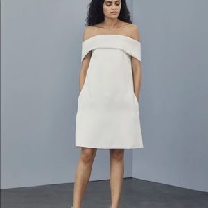 AMSALE - LW165 - Bow Back Shift Bridal Dress - New